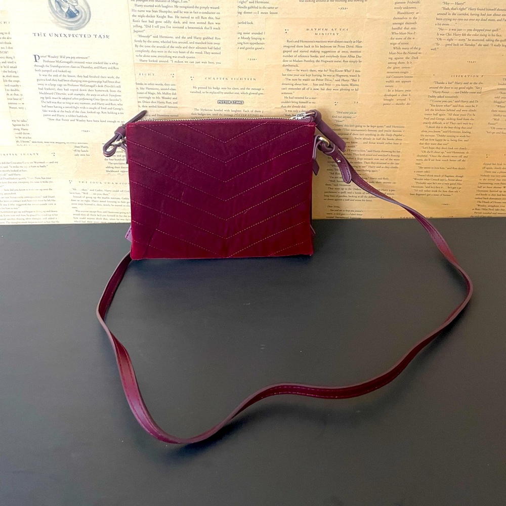Quilted Velvet Purse
